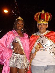 Rei Momo e Rainha do carnaval foram escolhidos no Domingo