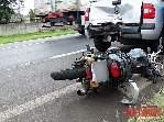 Fotos - Motociclista vai parar dentro de caçamba de Saveiro após colisão na SP-310 - Foto 16 de 16